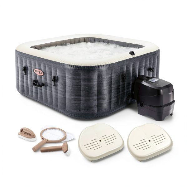 Intex PureSpa Plus Inflatable Hot Tub 4 Person Jets-0