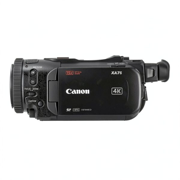 Canon XA75 PAL 4K UHD Camcorder Professional Filmmaking-4