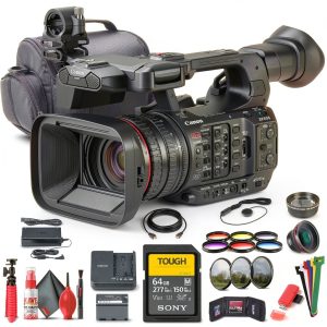 Canon XF605 UHD 4K HDR Pro Camcorder Bundle ENG Sports-0