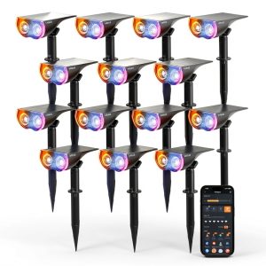 Linkind Solar Smart Light Color Changing Outdoor Lighting-0