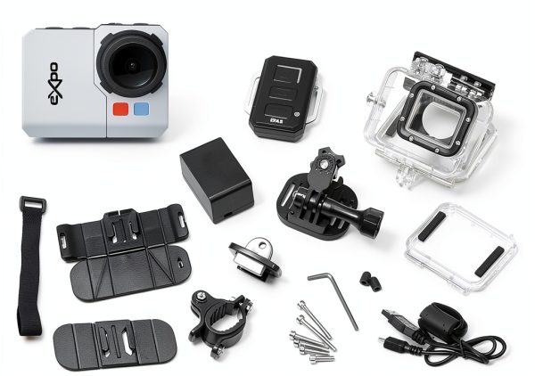 Pyle Action Camera 1080P WiFi Waterproof Sports Recording-3