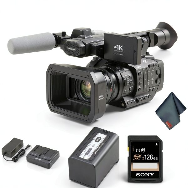 Panasonic AG UX180 4K Professional Camcorder Bundle-0
