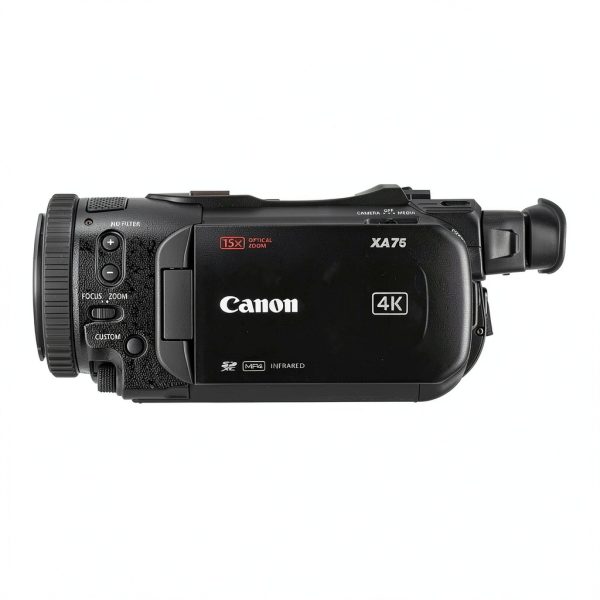 Canon XA75 PAL 4K UHD Camcorder Professional Video Recording-4