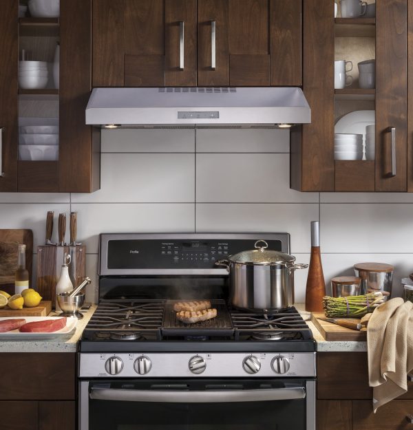 GE Profile 30 Inch Convertible Under Cabinet Range Hood-7