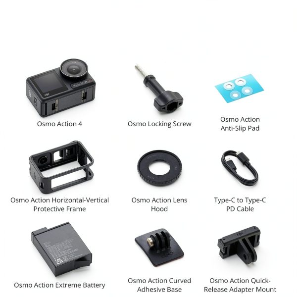 DJI Osmo Action 4 Camera Standard Combo Action Cam-3