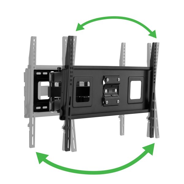 Best Buy Full Motion TV Wall Mount Tilt Swivel Steel-1