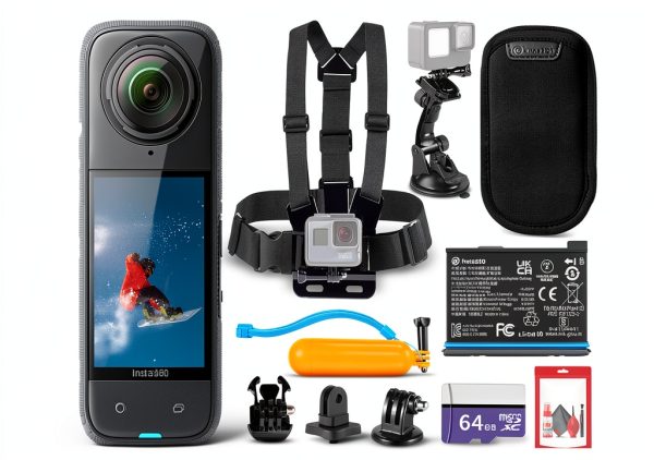 Insta360 X4 Waterproof 360 Camera 8K Resolution-0