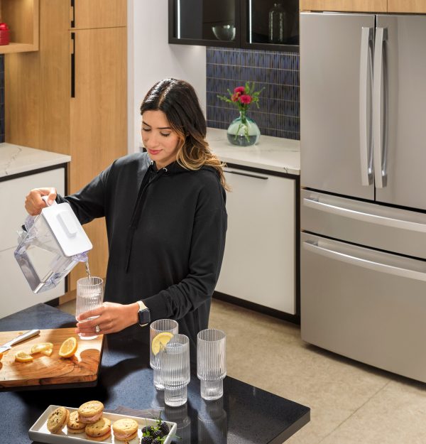 GE Profile French Door Smart Refrigerator Dual Dispense-18