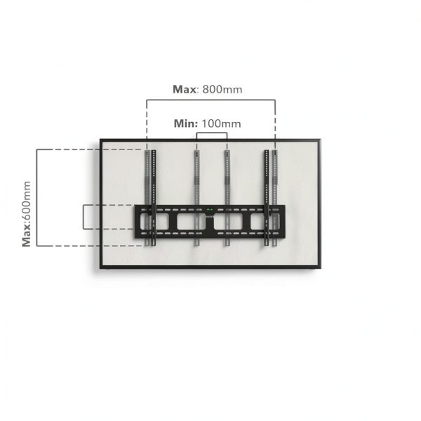 Mount It TV Wall Mount Heavy Duty Steel Tilting Design-5