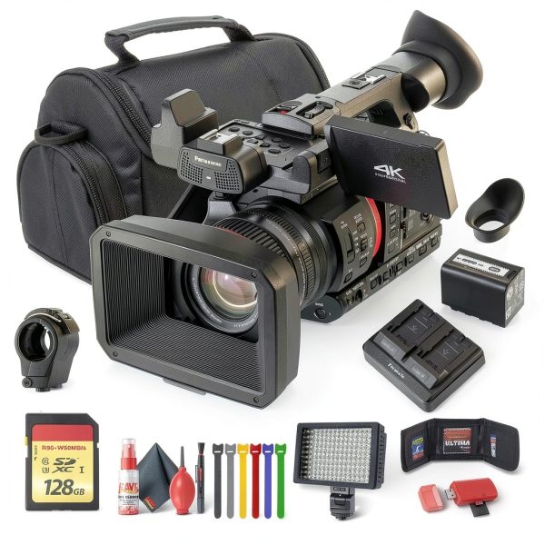 Panasonic AG CX350 4K Camcorder Professional Bundle 1 Inch-0