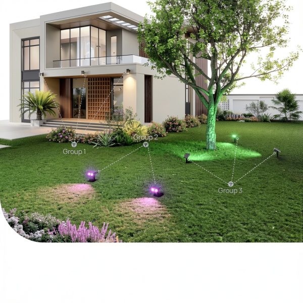Linkind Solar Smart Light Color Changing Outdoor Lighting-7