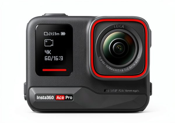 Insta360 Ace Pro AI Waterproof Action Camera Black-0