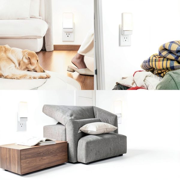 Dawnrise Motion Sensor Night Light Auto On Off Two Colors-5