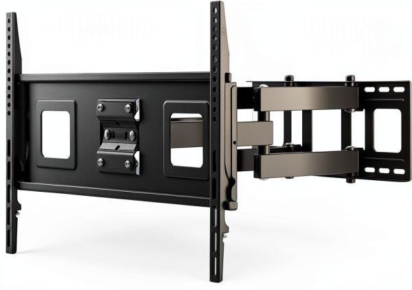 Best Buy Full Motion TV Wall Mount Tilt Swivel Steel-0