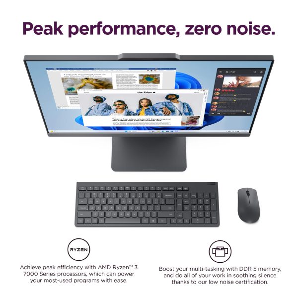 Lenovo IdeaCentre AIO 23.8 Touchscreen All In One Computer-4