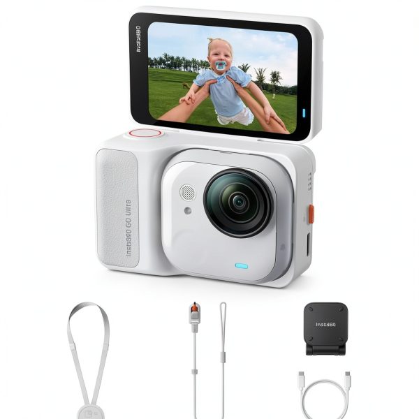 Insta360 GO Ultra Action Camera Black White Adventure-0