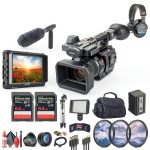 Panasonic X20ED 4K Camcorder Professional Bundle with-0