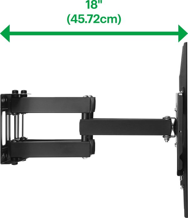 Best Buy Full Motion TV Wall Mount Tilt Swivel Steel-3