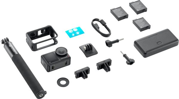 DJI Osmo Action 4 4K Action Camera Adventure Bundle Gray-2