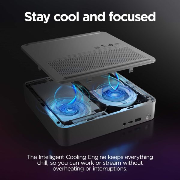 Lenovo IdeaCentre Mini Desktop Intel Core 7 16GB Memory-5
