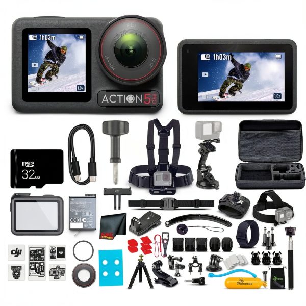 DJI Osmo Action 5 Pro Waterproof Camera Adventure Kit-0