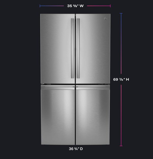 GE Profile French Door Smart Refrigerator Dual Dispense-21