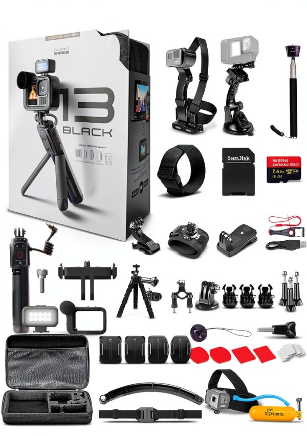GoPro HERO13 Black Creator Edition Action Camera Bundle-0