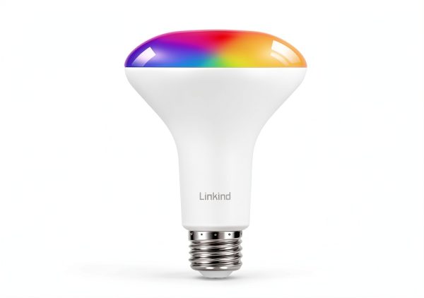 Linkind BR30 Smart LED Bulb Color Changing Matter Compatible-7