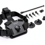 Pavo Action Camera Mount Chest Strap Helmet Rod Winter-0