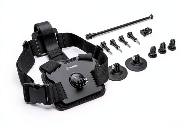 Pavo Action Camera Mount Chest Strap Helmet Rod Winter-0