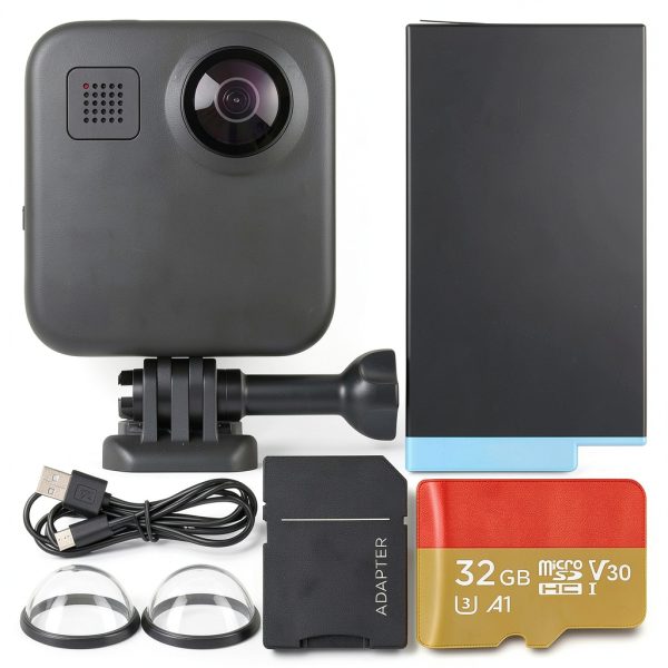 GoPro MAX 360 Action Camera with SanDisk Memory Card-0