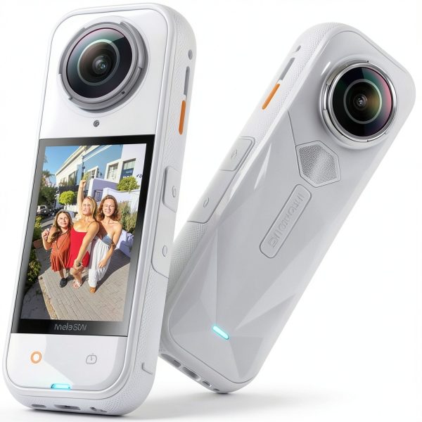 Insta360 X5 8K 360 Waterproof Action Camera White-3