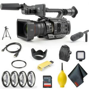 Panasonic AG-UX180 4K Professional Camcorder Bundle Pack-0