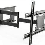 MI-345 Full Motion TV Wall Mount Steel Low Profile Design-0