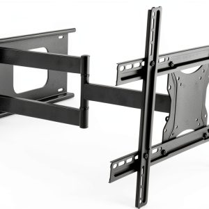 MI-345 Full Motion TV Wall Mount Steel Low Profile Design-0