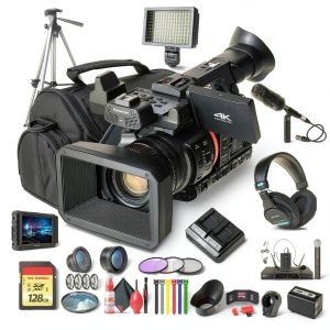 Panasonic AG CX350 4K Camcorder Professional Bundle 1 Inch-0