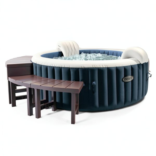 Intex PureSpa Plus Inflatable Hot Tub 4 Person Jet Spa-0
