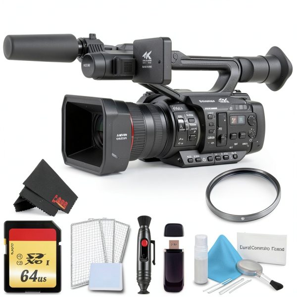 Panasonic AG UX180 4K Professional Camcorder with 64GB Card-4