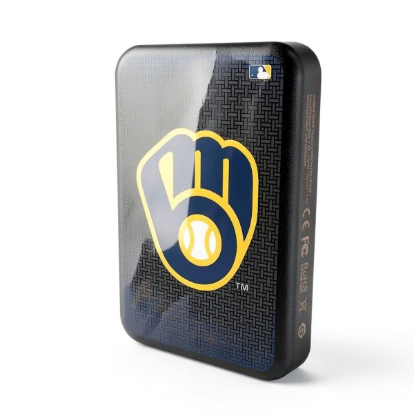 Milwaukee Brewers Wireless Magnetic Power Bank Keyscaper-1