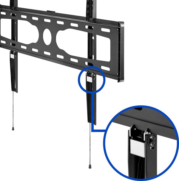 Best Buy Essentials Fixed TV Wall Mount Steel Space Saving-6
