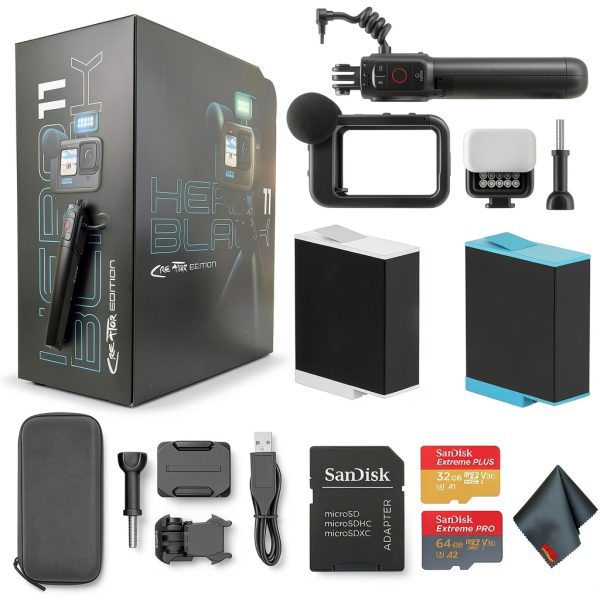 GoPro HERO11 Creator Edition Action Camera Bundle 5.3K-0