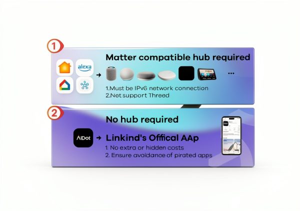 Linkind Smart LED Bulb Matter Compatible Color Changing-5