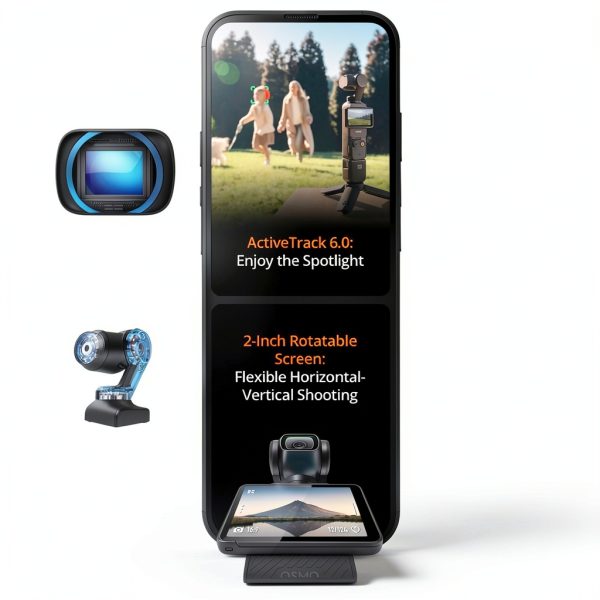 DJI Osmo Pocket 3 4K Vlogging Camera Gimbal Stabilization-7