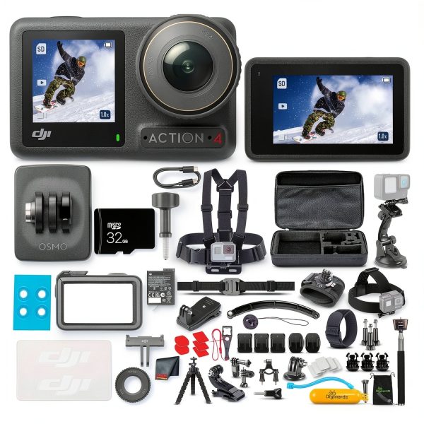 DJI Osmo Action 4 Waterproof Action Camera Standard Combo-0
