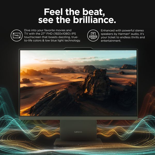 Lenovo IdeaCentre 27 Touchscreen All In One AMD Ryzen 5-3