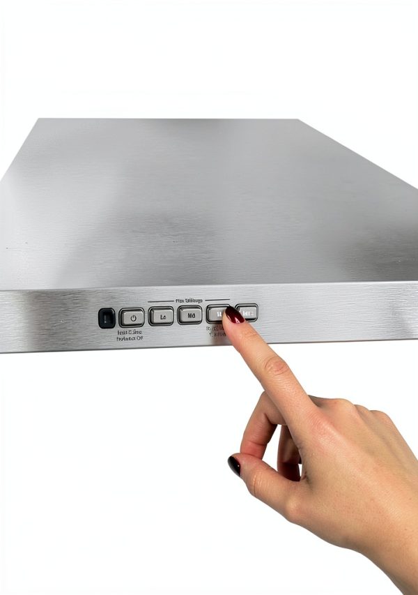 GE 36 Inch Convertible Wall Range Hood Stainless Steel-2