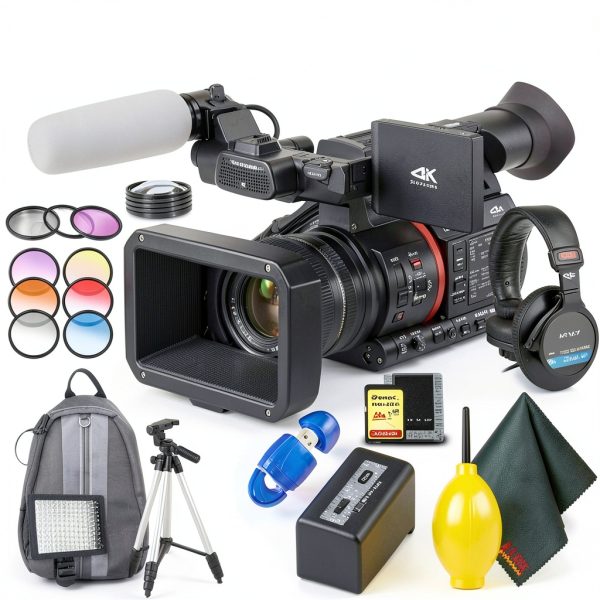 Panasonic AG CX350 4K Camcorder Bundle Professional Video-5