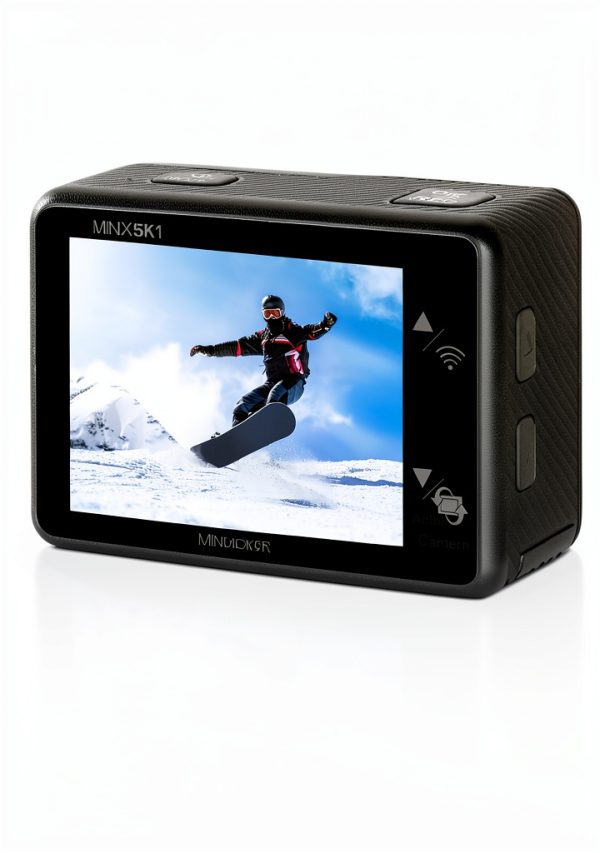 Minolta MNX5K1 5K Action Camera Kit Waterproof Adventure-2