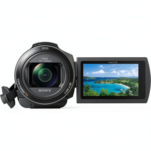 Sony FDR AX43 4K Camcorder Bundle with Gimbal Stabilization-3