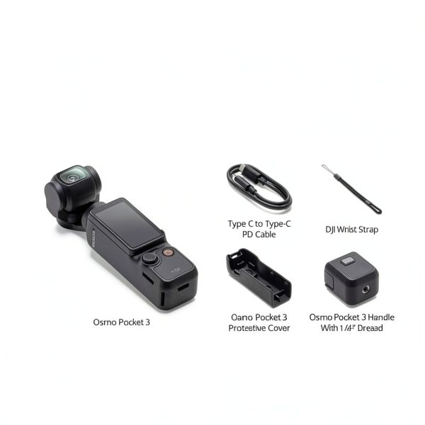 DJI Osmo Pocket 3 4K 120fps 3 Axis Gimbal Camcorder-1
